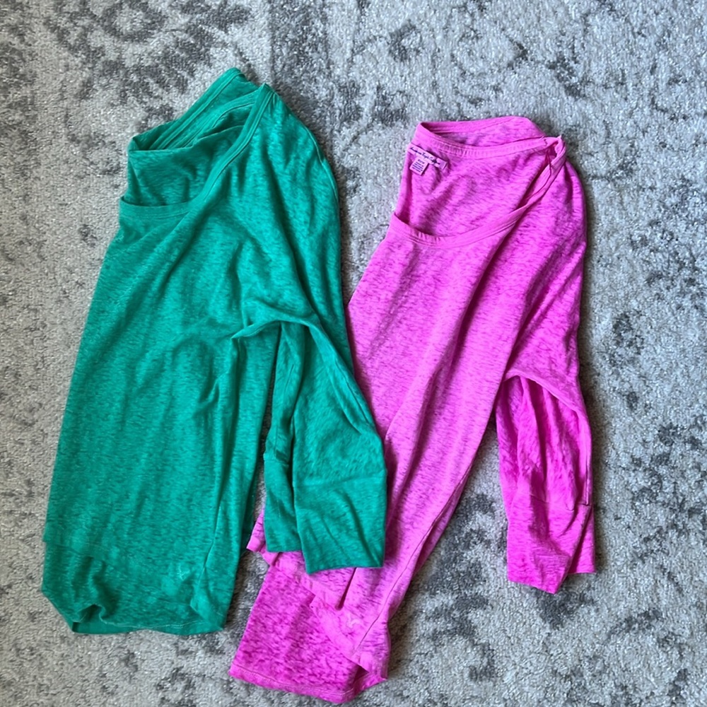 American Eagle Outfitters 3/4 Sleeve Shirts (Set of 2)
